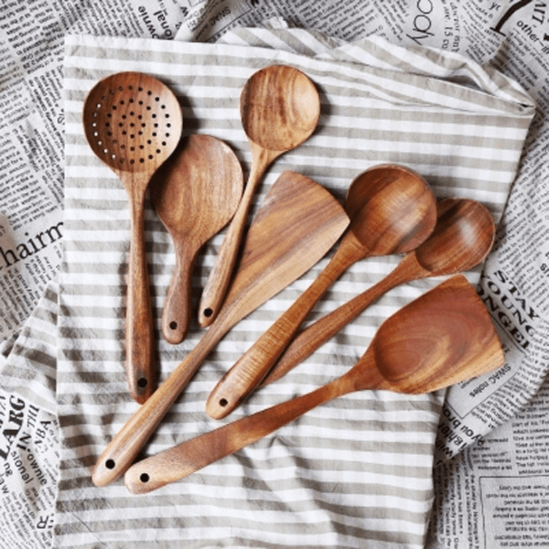 Thai Teak Kitchen Wooden Tableware Thai Teak Ah Fork! 