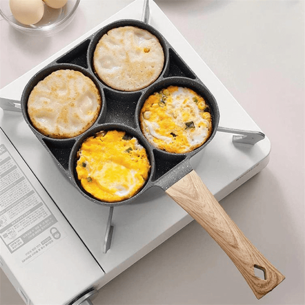 Bravo Skillet: Ultimate Breakfast Egg Frying Pan Bravo Skillet Ah Fork! 