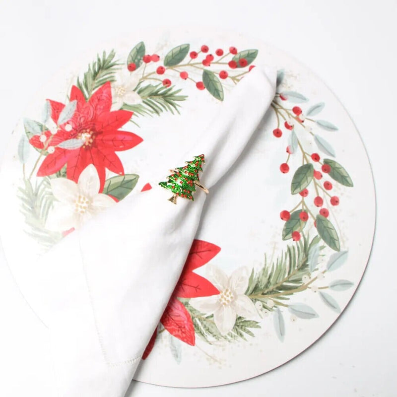 Christmas Kitchen Napkin Ring Christmas Napkin Ring Ah Fork! 