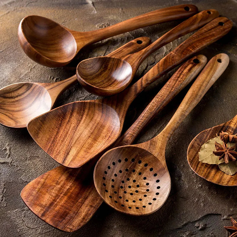 Thai Teak Kitchen Wooden Tableware Thai Teak Ah Fork! 