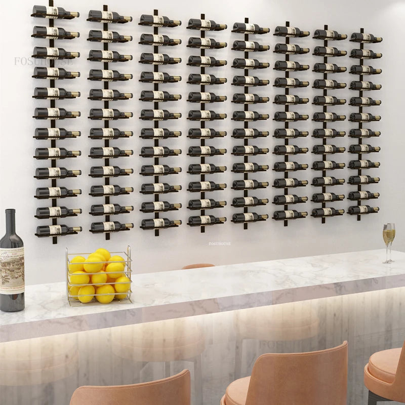 Vino Vista Wall-Mounted Wine Rack