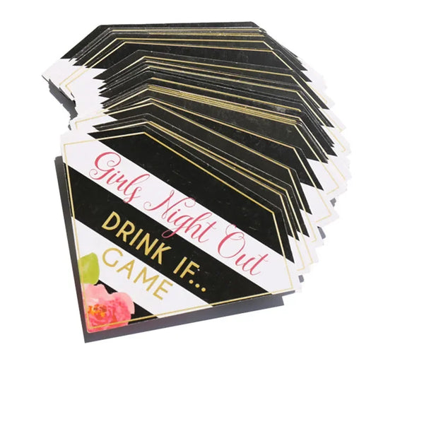 Drink If Game Cards - Bachelorette Hens Party Drinking Game