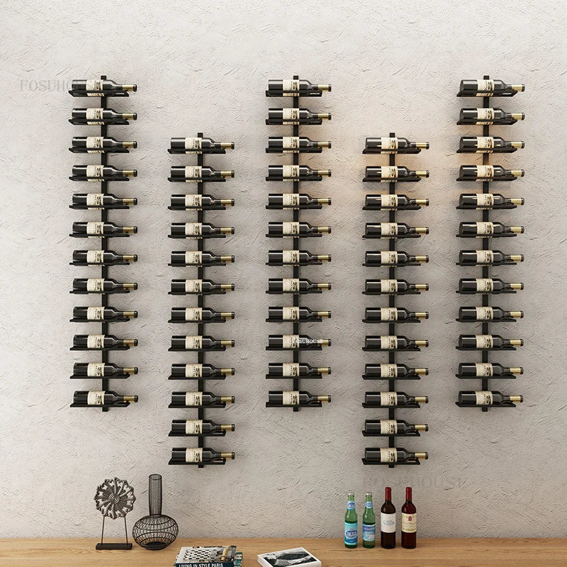 Vino Vista Wall-Mounted Wine Rack