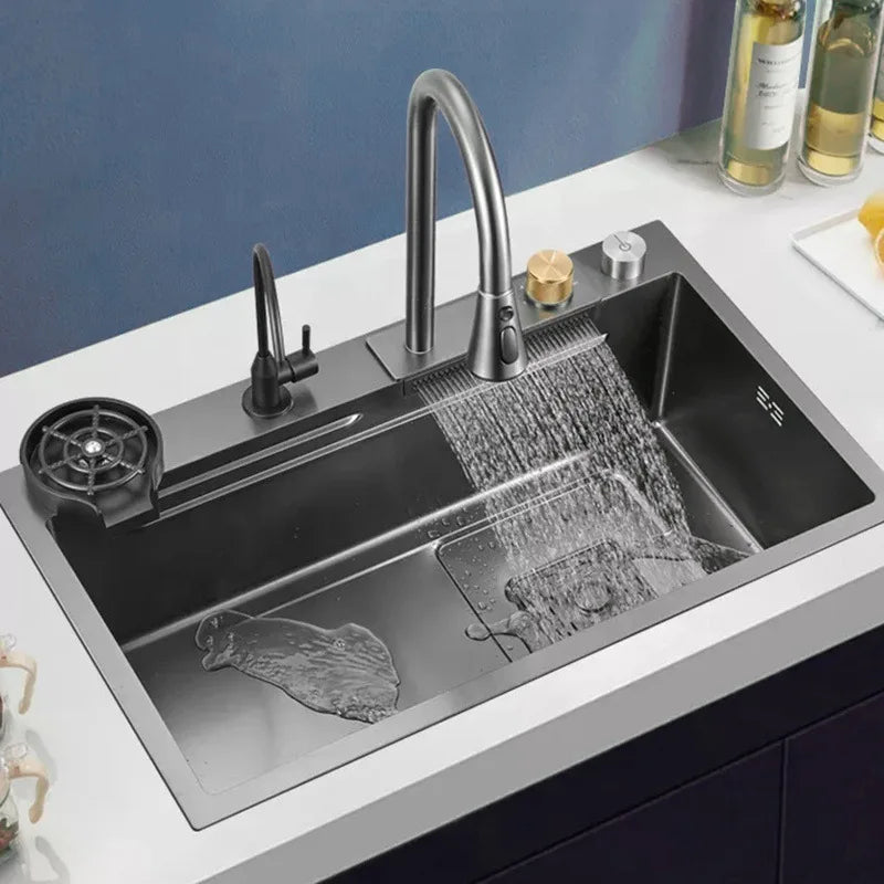 Waterfall Smart Kitchen Sink