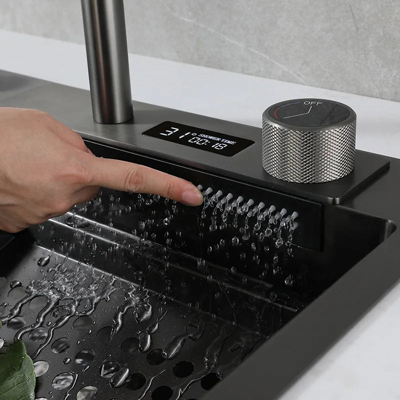 Waterfall Smart Kitchen Sink