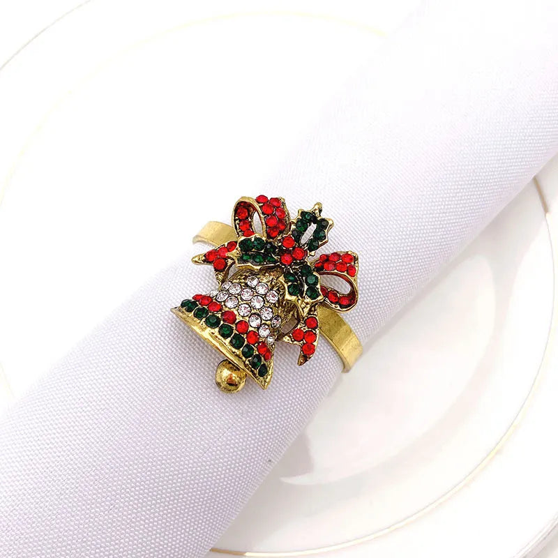 Christmas Kitchen Napkin Ring Christmas Napkin Ring Ah Fork! Bell 