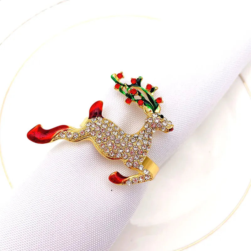 Christmas Kitchen Napkin Ring Christmas Napkin Ring Ah Fork! Reindeer 