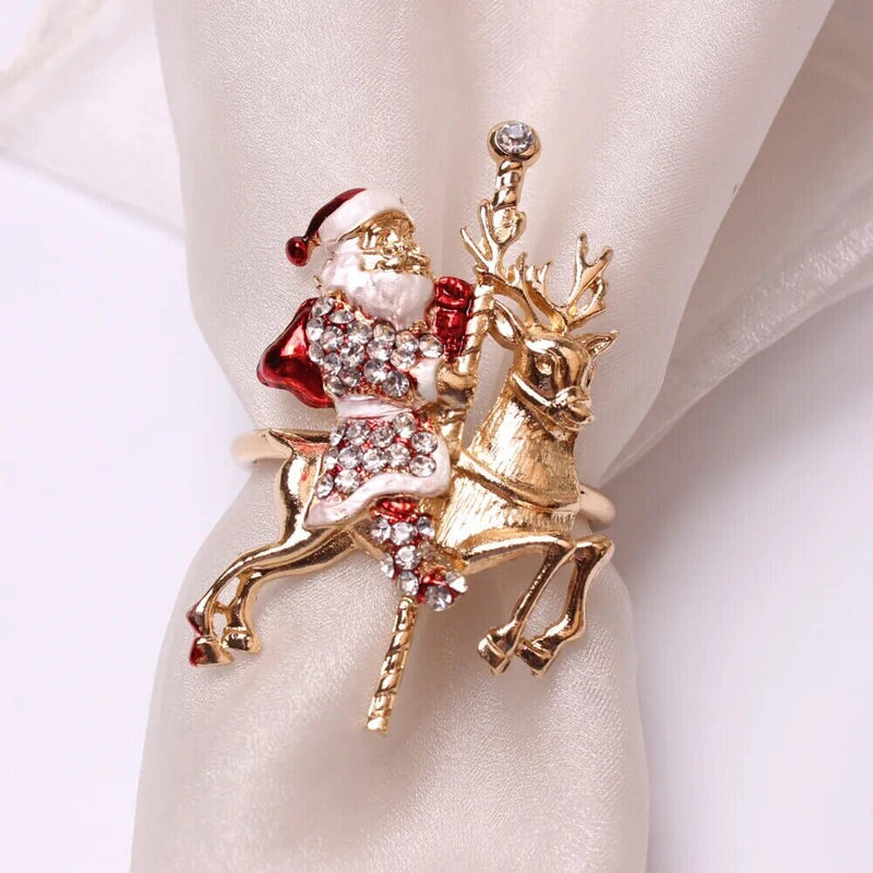 Christmas Kitchen Napkin Ring Christmas Napkin Ring Ah Fork! 