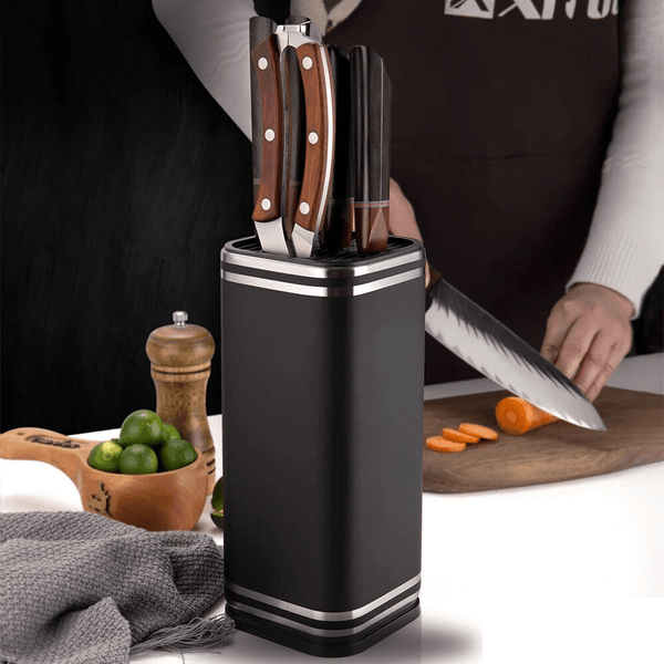 Square Steel Knife Holder Square Steel Ah Fork! 