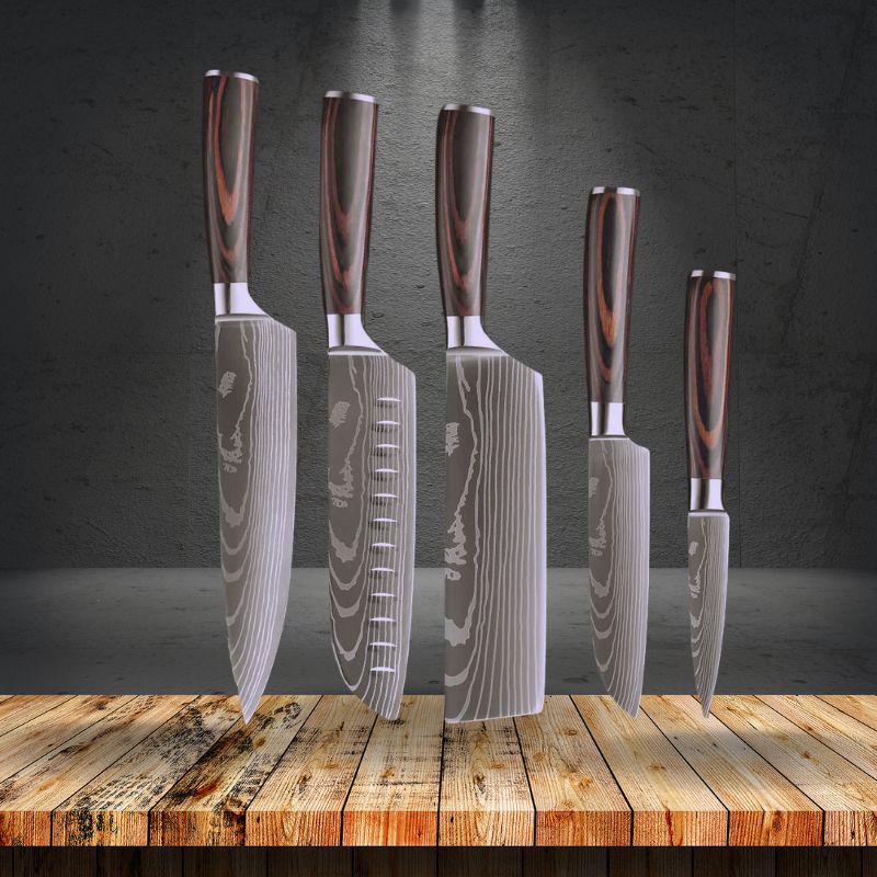 Katana Sharp Knife Set Japanese Blade