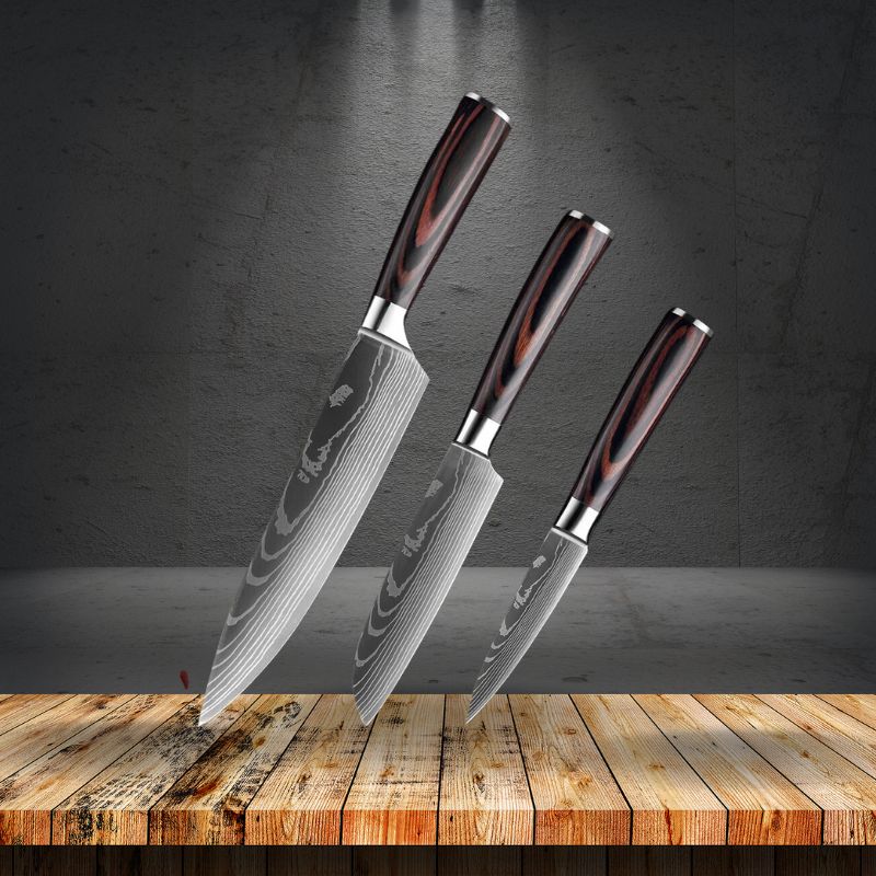 Katana Sharp Knife Set Japanese Blade