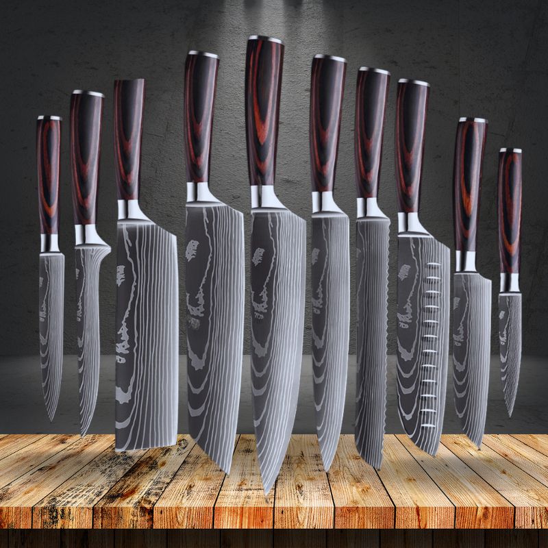 Katana Sharp Knife Set Japanese Blade