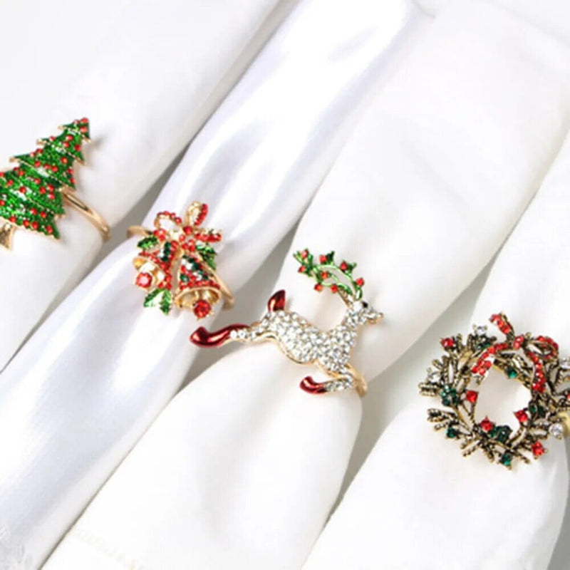 Christmas Kitchen Napkin Ring Christmas Napkin Ring Ah Fork! 