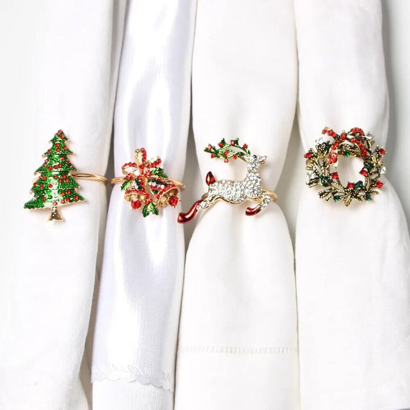 Christmas Kitchen Napkin Ring Christmas Napkin Ring Ah Fork! 